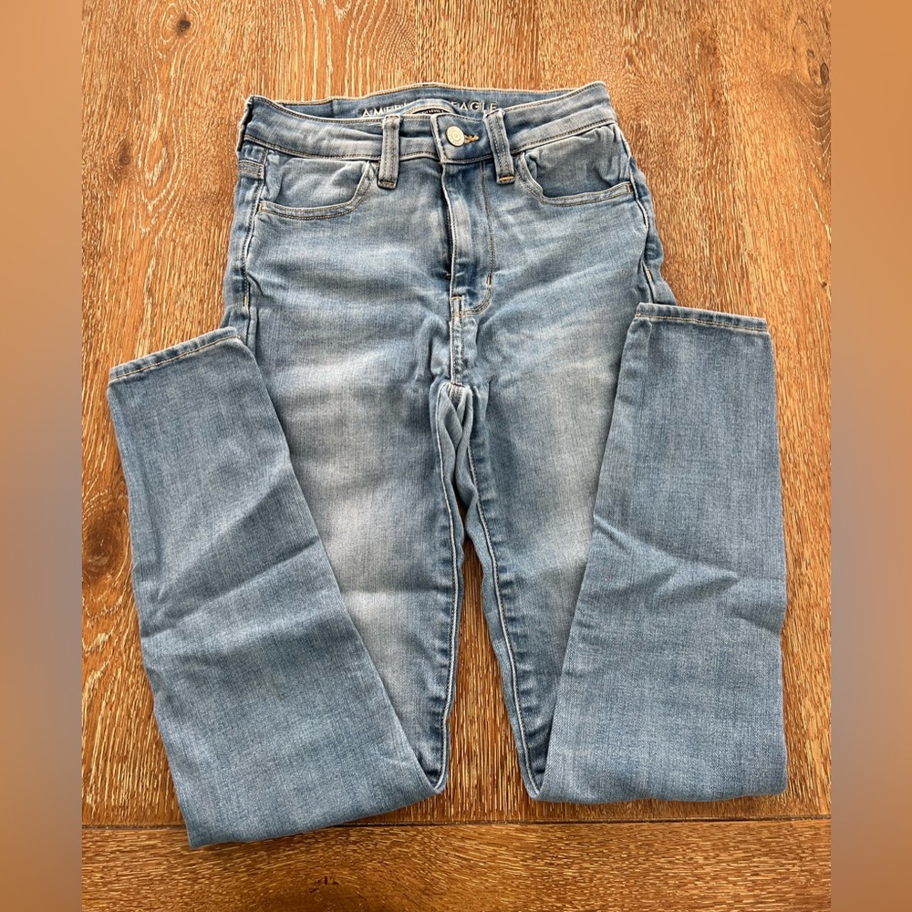 American Eagle Hi-Rise Jegging size 00 Short